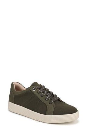 Naturalizer Neela Sneaker in Olive Green Faux Suede at Nordstrom Rack, Size 5.5