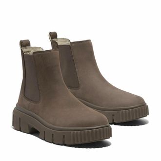 Timberland Boots in nubuck, platte hak