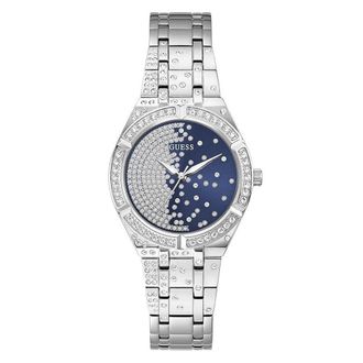 Guess Gray Stainless Steel Dress Womens Watch