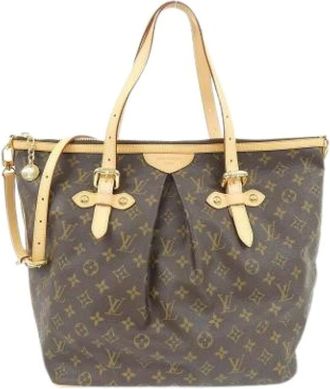 Louis Vuitton Pre-owned Tote Bags, female, Brown, Size: ONE SIZE Pre-owned Vintage Canvas Tote Bag