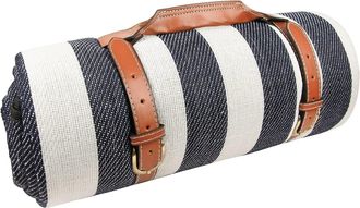 OEM Manta De Picnic Extragrande Para Exteriores Con Asas De Transporte De Piel Sint&eacute;tica, Pr&aacute;ctica Y Port&aacute;til, De 3 Capas, Que Mide 78 X 78 Pulgadas, Idea