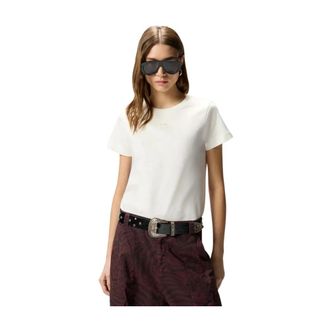 Pinko Mujer, Camisetas, Blanco, Talla: XS