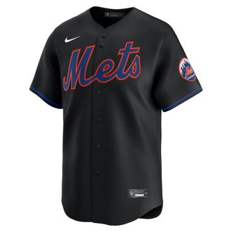 Nike New York Mets Nike Mens Dri-FIT ADV MLB Limited Jersey in Black | LM25NMA1NME-1U2