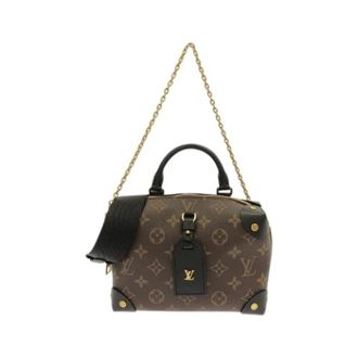 Louis Vuitton Pre-owned Petit Malle Souple Monogram schoudertas - Dames - Pre-owned - Bruin - Maat: ONE Size