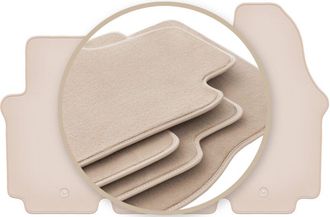 OEM Alfombrillas Beige Premium Para Furgoneta Nissan Primastar 2001-2014