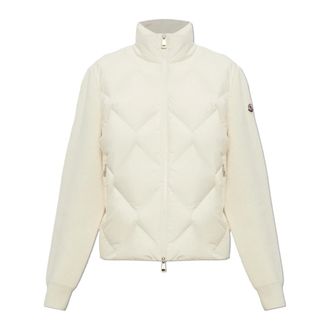 Moncler Dames, Truien, Beige, Maat: XS Wol