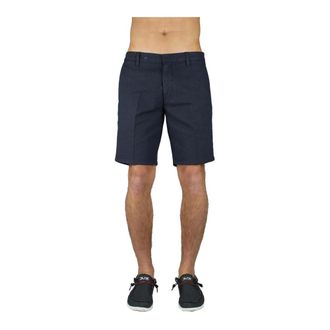 Dondup Stijlvolle Bermuda Manheim Shorts - Heren - Korte Broeken - Blauw - W38 - Korte Broeken