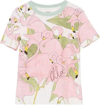 Chlo&eacute; T-Shirt E26 - Dames - T-shirts - Veelkleurig - M - Tops