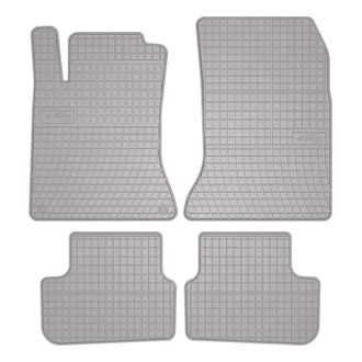 OEM Alfombrillas De Goma Para Coche: Mercedes Gla X156 Crossover (2012-2018) - Color Gris, Ajustadas