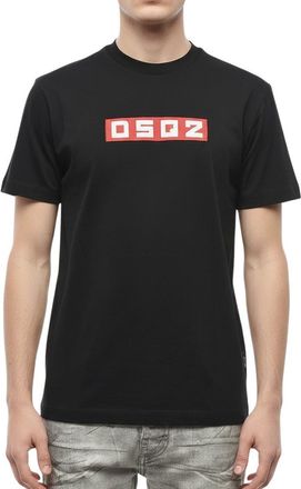 Dsquared2 Black Regular Logo T-Shirt
