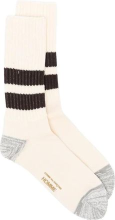 Comme Des Gar&ccedil;ons Socks Beige Socks
