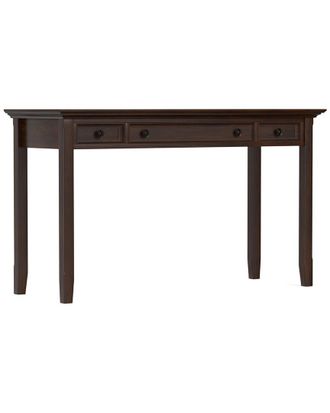 Simpli Home Amherst Solid Wood Transitional 54in Desk