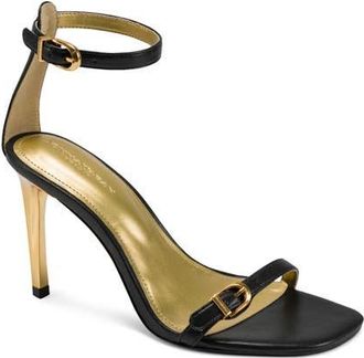 DKNY Pryce Ankle Strap Sandal in Black at Nordstrom, Size 7.5