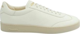 Churchs Largs Sneaker - Heren - Sneakers - Beige - 40 1/2 EU - Leer - Schoenen
