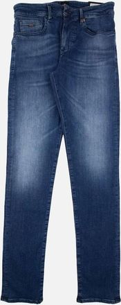 HUGO BOSS Mens Hugo Boss Charleston Bc Extra Slim Fit Jeans Blue 423 - Navy - Size: 29W-34L