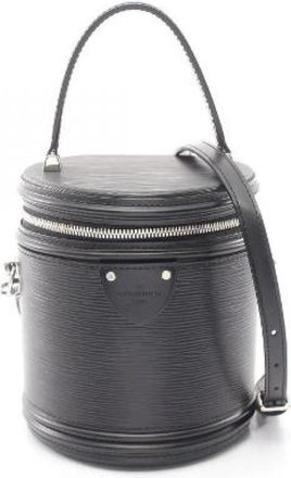 Louis Vuitton Pre-owned Cannes Epi Leder Handtas - Dames - Vintage Tas - Zwart - ONE Size - Leer - Vintage