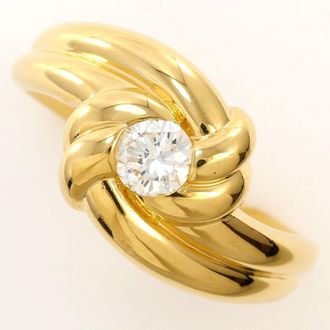 C&A Yellow Gold Yellow Gold (18K) Band Ring (Pre-Owned)