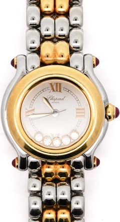 Chopard Pre-owned Chopard Happy Sport Quartz White Dial Ladies Watch 8246