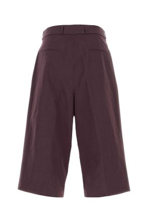 Dries Van Noten Preaches Bermuda Shorts - Purple