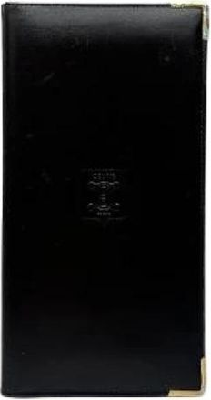 Celine Pre-owned Leather Wallet - Dames - Vintage Accessoires - Zwart - ONE Size - Leer - Vintage