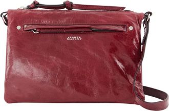 Isabel Marant Winna Duo Schoudertas - Dames - Schoudertassen - Rood - ONE Size - Leer - Tassen