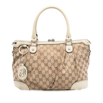 Gucci Pre-owned Gucci GG Canvas Sukey Satchel Ladies 247902 502752