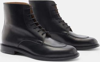 Scarosso Ben Boots in Black - Calf at Nordstrom, Size 43.5