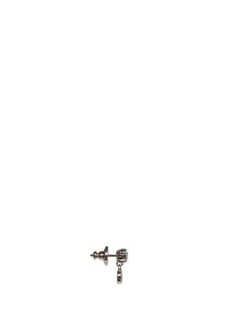 Valentino Garavani Womens Earrings Vlogo Signature Silver
