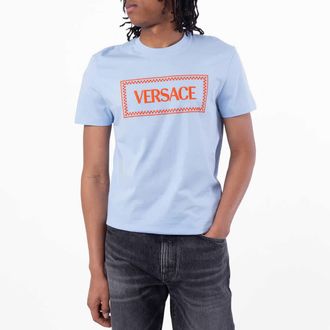 Versace Embroidered Logo T-Shirt