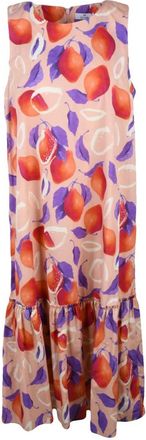 Paul Smith Maxi Jurk - Dames - Maxi kleedjes - Veelkleurig - M - Katoen - Kleedjes