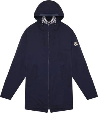 Aquascutum Jassen, Heren, Blauw, 2Xl, Leer, SP 3-Way Parka