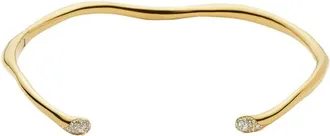 Missoma Molten Snow Torque 18ct Gold-plated Necklace - One Size