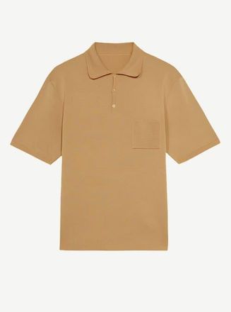 Fortela Cris Cotton Polo in Camel at Nordstrom, Size Medium Eu
