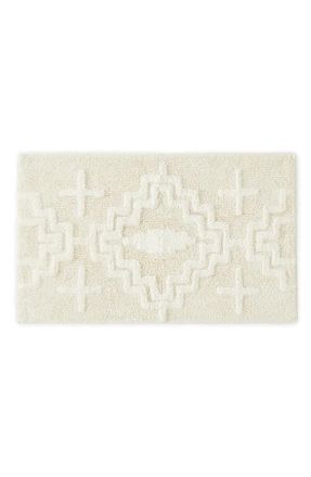 Pendleton Cotton Bath Rug in Ivory at Nordstrom, Size 21X34