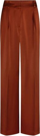 Dante6 Jules Satijnen Broek - Dames - Broeken - Bruin - Maat: M Satijn