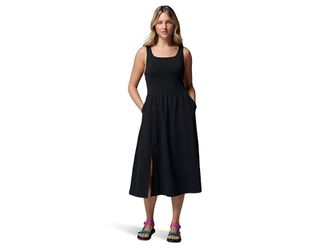 Columbia Pinetown Canyon Rib Dress Womens Dress Black : SM, Elastane/Nylon