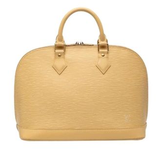 Louis Vuitton Pre-owned Handbags, female, Yellow, Size: ONE SIZE Pre-owned Alma PM