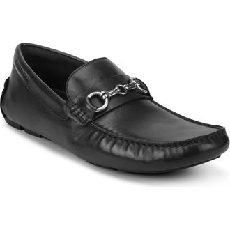 Kenneth Cole Theme Bit Moc Toe Driving Loafer in Black at Nordstrom Rack, Size 11.5