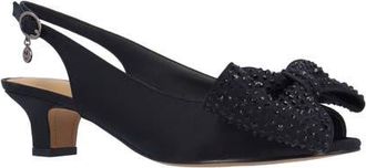 J. Reneé Lirain Slingback Sandal in Black at Nordstrom, Size 10.5