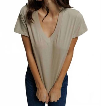 perfectwhitetee Hendrix Tee In Drfitwood
