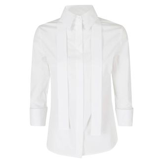 Elisabetta Franchi Mujer, Blusas y Camisas, Blanco, Talla: L