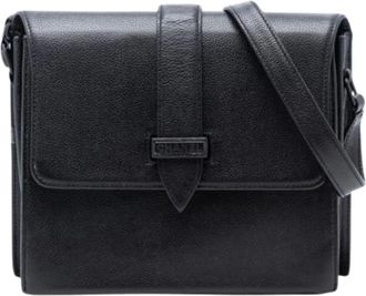 Chanel Pre-owned Cross Body Bags, female, Black, Size: ONE SIZE Pre-owned Crossbody Bag