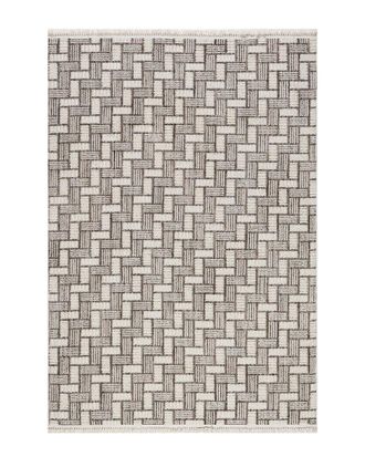 nuLOOM Nuloom Alora Geometric Tassels Polyester Rug