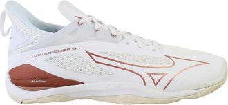 Mizuno Wave Mirage 4 Womens White Handball Shoes - Size UK 9.5