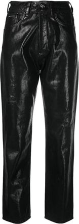 Philipp Plein Straight Jeans - Dames - Regular Fit Jeans - Zwart - W27 - Katoen - Jeans