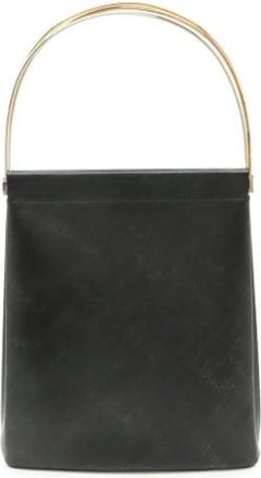 Cartier Pre-owned Vintage Handbag - Dames - Vintage Handtas - Zwart - ONE Size - Leer - Vintage