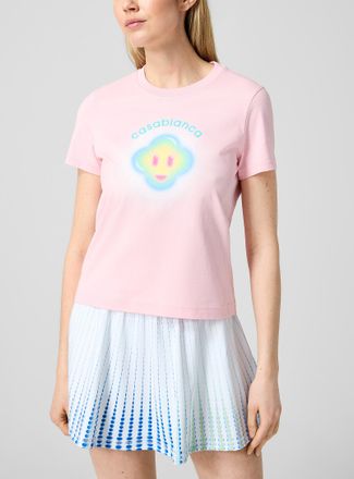 Casablanca Womens Smile logo T-shirt