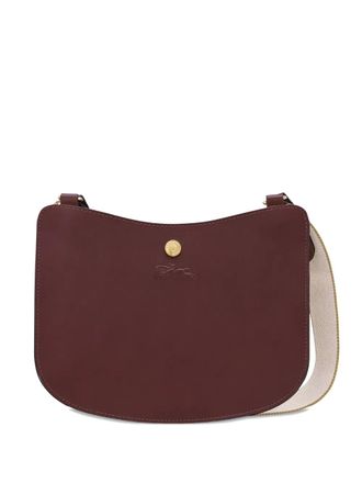 Longchamp logo crossbody bag - Brown