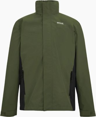 Regatta Mens Regatta Mens Matt II Waterproof Jacket - Green - Size: Regular/50