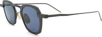 Thom Browne Vierkante Zonnebril - unisex - Zonnebrillen - Zwart - 42 MM - Accessoires